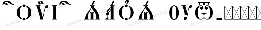 Comic sans UT字体转换